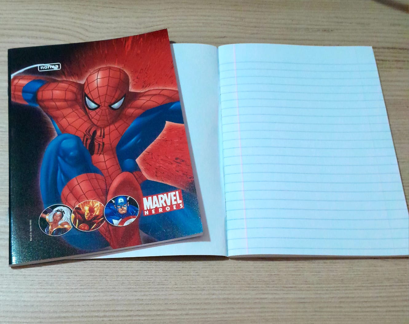 Caderno de brochura - Homem Aranha